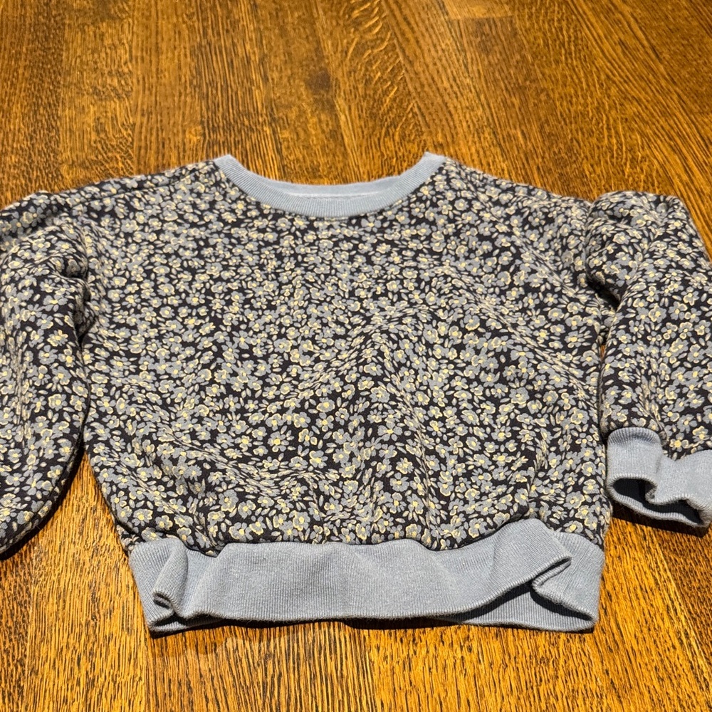 Floral Patterned Sweatshirt - Picture 3 of 4